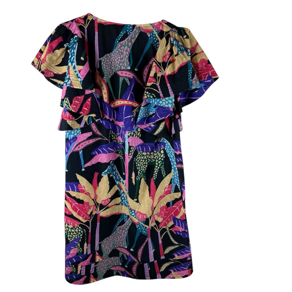 Oliphant Multicolor Ruffle Dress - Picture 8 of 10